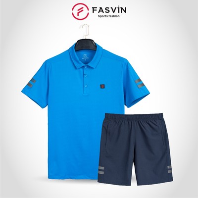 Bộ Quần ÁoThể Thao Nam Cổ Bẻ FASVIN AB23570.HN Hàng Nhà Máy Chất Liệu tốt Phom Dáng Đẹp