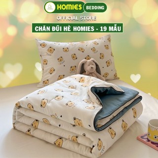  Chăn cotton đũi HOMIES Bedding & Décor mẫu mới 2025 Mền hè đũi cotton chất liệu mềm mại thoáng mát - kích thước 2mx2m3 