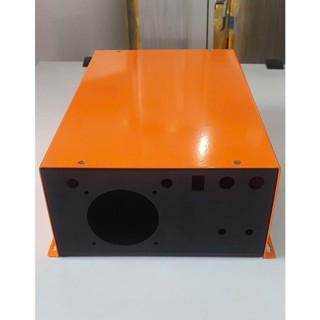  Vỏ thùng CNC lắp inverter năng lượng mặt trời 240 x 120 x 390mm  cam đen treo tường được  