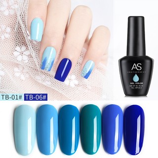 Sơn gel AS lẻ 6 màu Blue TB