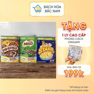 Ngũ Cốc Ăn Sáng Nestle hộp Giấy ( Koko Krunch/ Milo/ Honey Stars/ Gold Corn flakes...)