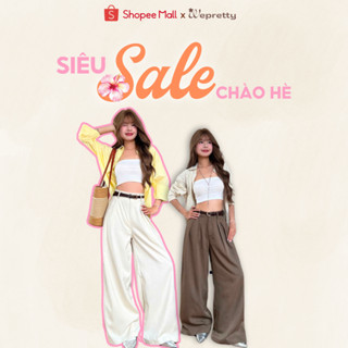 [Tặng Dây Ren] Quần Đũi Xước Ống Rộng KAYLIN PANTS Wepretty,Quần Ống Rộng Nữ Form Suông Chất Thô Mềm Mại Mặc Mùa Hè Q02