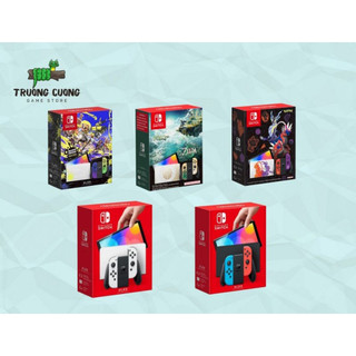 Nintendo Switch Oled Fullbox LIKE NEW - Hắc ám