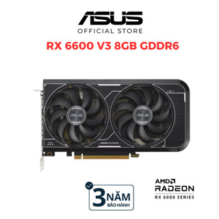 Card màn hình ASUS Dual Radeon RX 6600 V3 8GB GDDR6 | DUAL-RX6600-8G-V3 | 128 bit | 500W