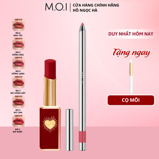 Bộ Đôi Son Thỏi Cao Cấp Queen Of Rose Và Chì Kẻ Viền Môi Đa Năng