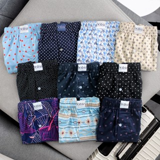 Quần Đùi Ngủ Nam KATE Cotton 100% – Form Thoải Mái, Siêu Mát, Không Nhăn, Đủ Size 40-90kg