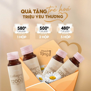 COLLAGEN RELAB 12000 Japan (Mua 4 hộp tặng 1 Folluv Cushion)