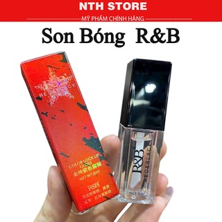  Son Bóng R&B Red Black R01 tạo hiệu ứng cho đôi môi căng mọng đầy đặn hấp dẫn 