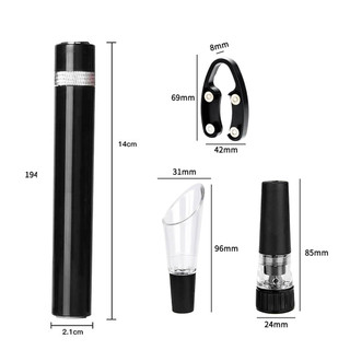 Dụng cụ mở rượu vang áp lực V3, khui chai nhanh chóng, không vỡ nút, hút chân không bằng bơm tay