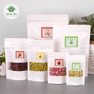 Hạt é khô 100g, hột é, sạch, không lẫn tạp chất, dùng nấu chè, pha trà - MIHA TEA