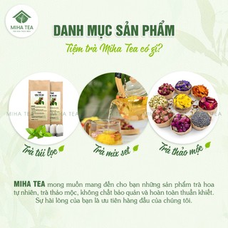 Hạt é khô 100g, hột é, sạch, không lẫn tạp chất, dùng nấu chè, pha trà - MIHA TEA
