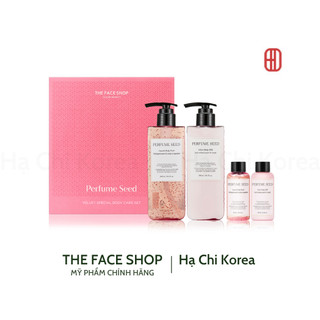  Bộ sữa tắm và dưỡng thể hương nước hoa Perfume Seed Velvet Special Body Care Set  4 SẢN PHẨM  