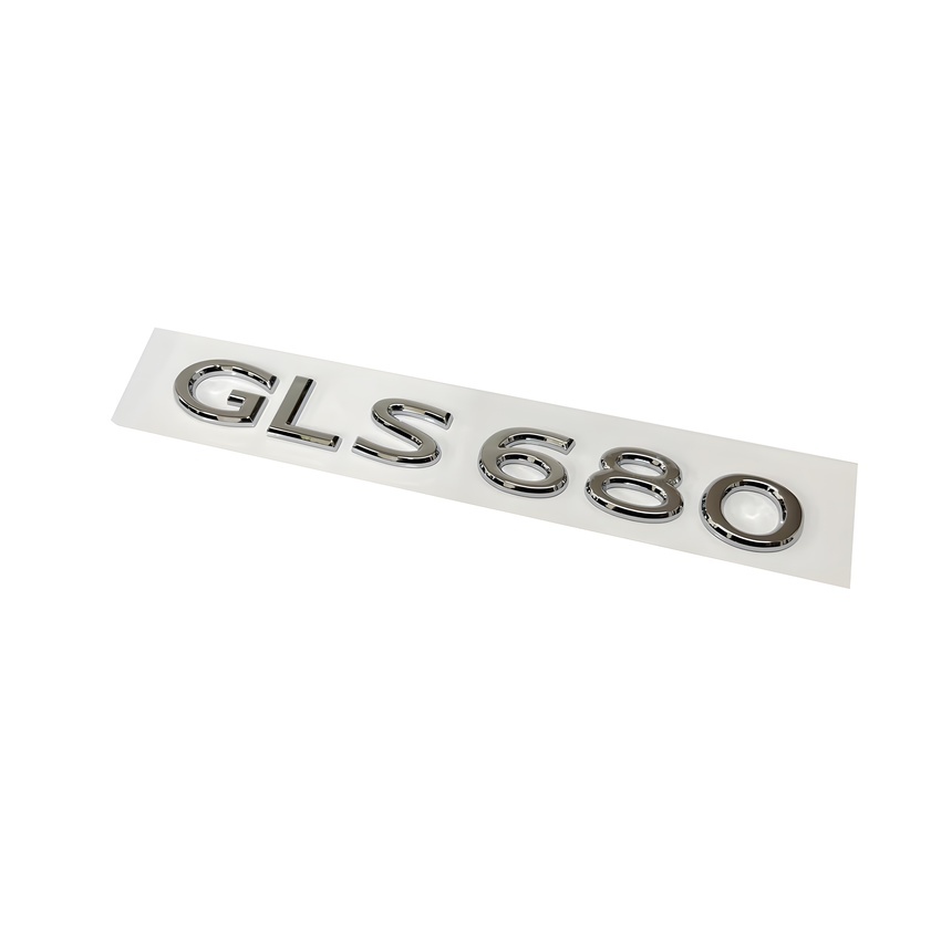 Decal tem chữ S680, GLS680 dán đuôi xe ô tô Maybach trang trí