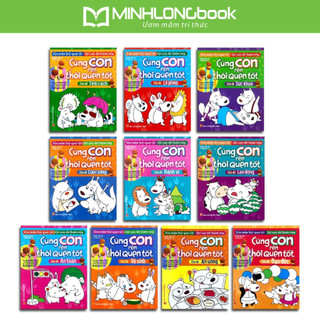 Sách: combo cùng con rèn thói quen tốt