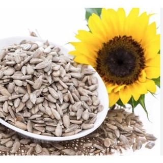 Hướng dương tách vỏ chưa rang 100gr,200gr- nguyên liệu làm nhân bánh trung thu, kẹo nougat, granola