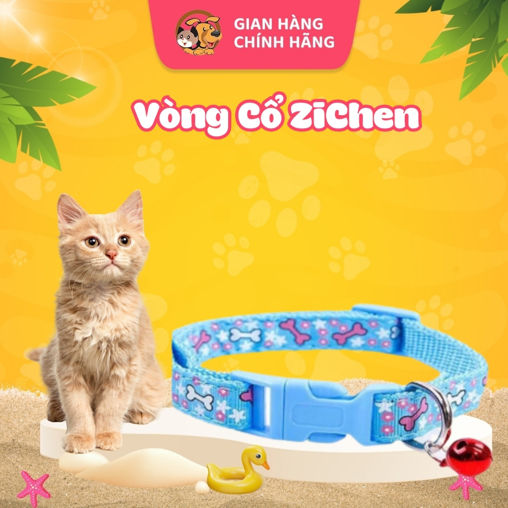 Vòng Cổ ZiChen Dành Cho Cún Và Mèo