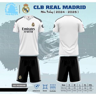 Bộ Đồ Đá Banh CLB  Real Madrid