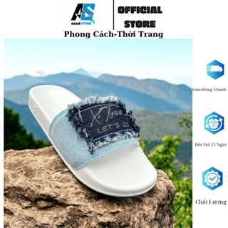 Dép nam nữ mác thêu logo XTYOFEET, Quai vải phong cách trẻ trung năng động XC 78