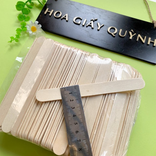 0.5 kg QUE ĐÈ LƯỠI GỖ 1.7cmx15cm làm đồ handmade trang trí...