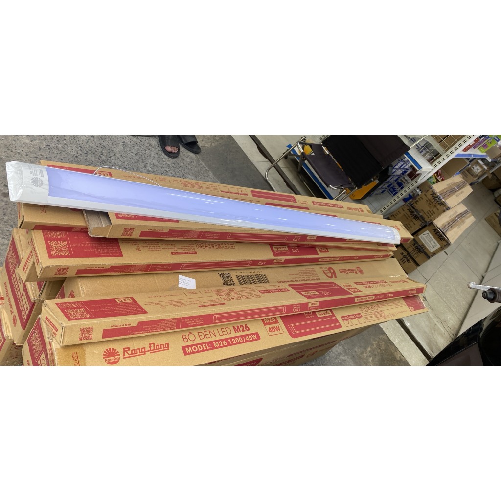 (Chính hãng) Đèn Led bán nguyệt M26 50W dài 1m2 Meca Rạng Đông - Ánh sáng trắng 6500K