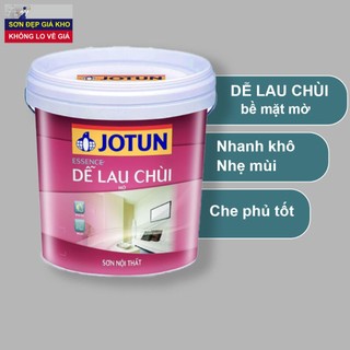  5 LÍT Sơn nước nội thất - Cao cấp - Jotun Essence -Dễ Lau Chùi Hiệu Quả - Bề mặt mờ 