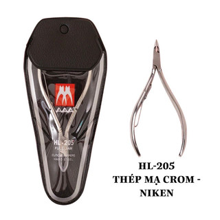 Kìm nhặt da AAA HL-205 - kìm cắt da mạ Crome Niken