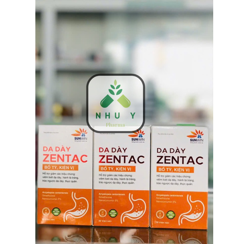 Dạ dày Zentac lọ 50viên