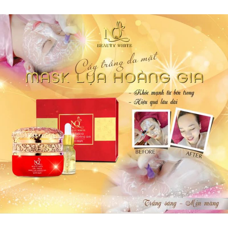 CẤY TRẮNG LỤA NANO COLLAGEN - SPA TẠI NHÀ