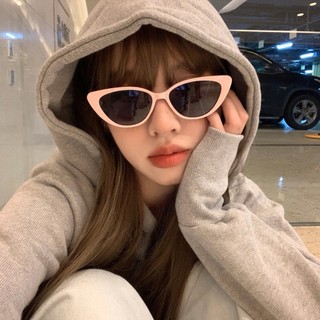 kính mắt mèo thời trang nam nữ ,Kính râm mắt mèo Hip-Hop nhiều màu phong cách