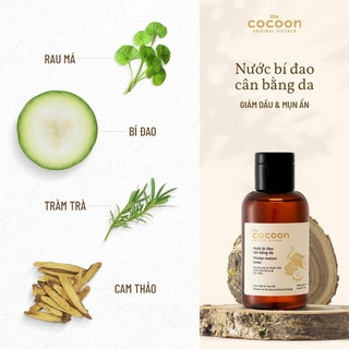 Nước bí đao cân bằng da Cocoon Toner 140ml/ 310ml