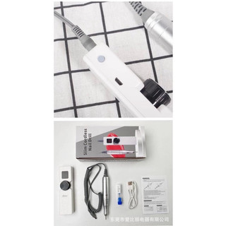 Máy mài móng tích điện mini iBelieve  TP303-(bảo hành thân máy 3 tháng) - Máy mài cầm tay chuyên dụng cho thợ nail