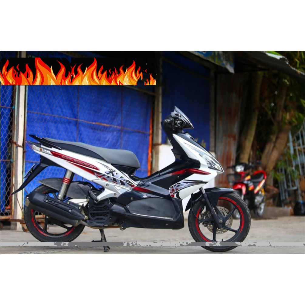 Tem Rời  AirBlade AB 110 mẫu thái đỏ trắng đen cực sắc nét