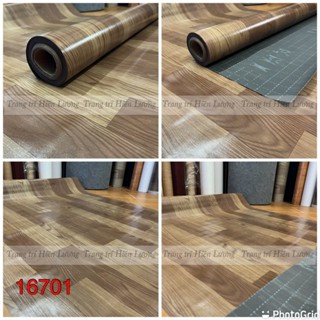 Combo 5mx1m simili trải sàn nhà vân gỗ Đài Loan dày 0,4mm