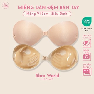 Miếng Dán Ngực Áo Bra Dán Bàn Tay SBRA Nâng 3cm Tạo Khe Quyến Rũ Siêu Bám Dính SA00