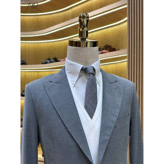 Bộ Suit nam cao cấp xám ghi MRV624