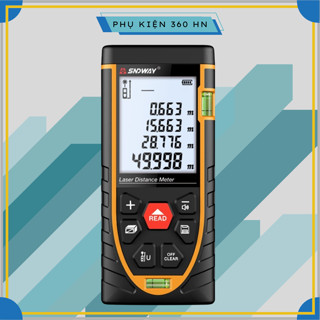 Thước Đo Khoảng Cách Bằng Tia Laser SNDWAY Phạm Vi 50M (SW-M50)