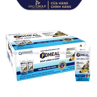 Thùng 30 Hộp x 250ml Fomeal Care, Soup Uống Vi Chất Dễ Hấp Thu, Vanilla