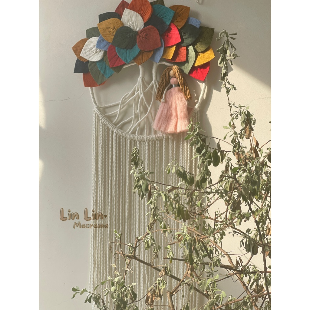 Cây sự sống tree of life Macrame treo trang trí tường