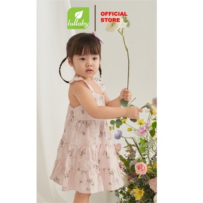 LULLABY - NH371N - Đầm sát nách 3 tầng xô in hoa