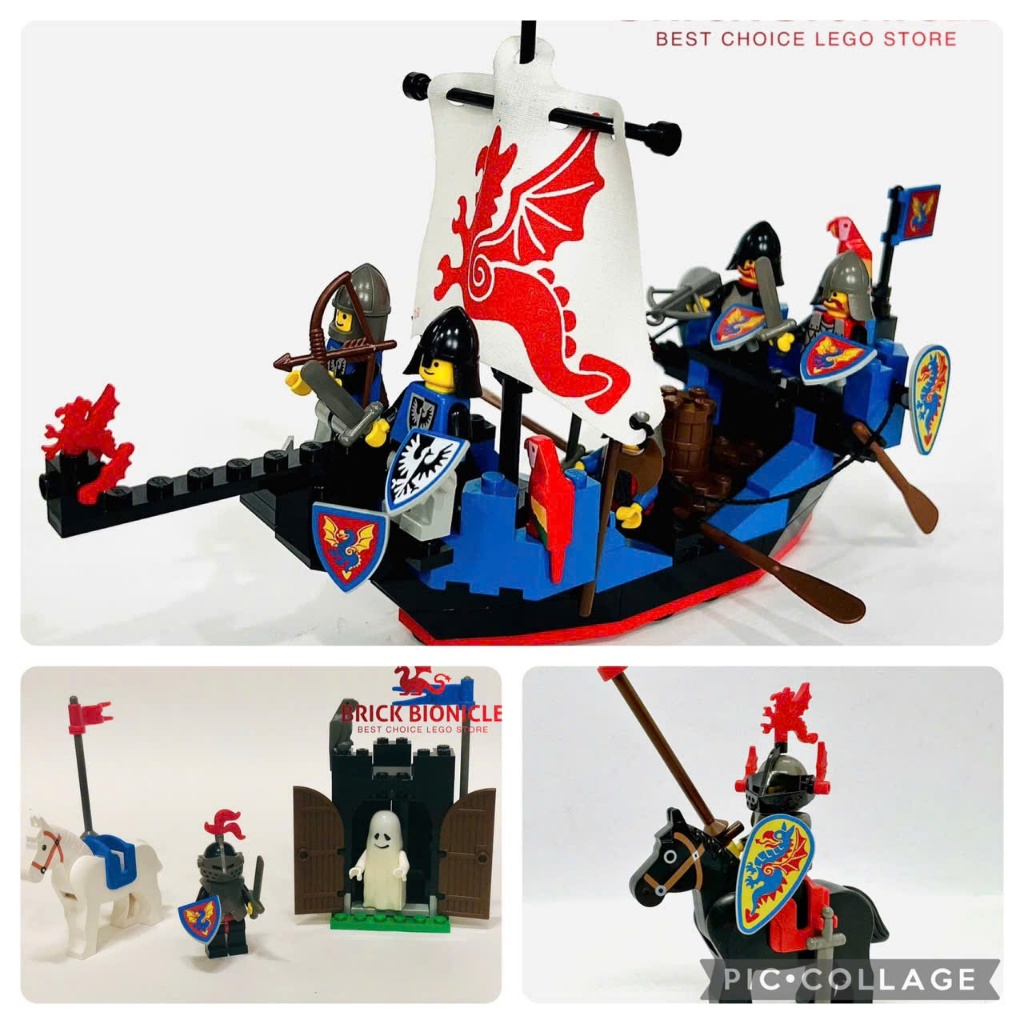 LEGO CASTLE MA PH TH - ĐỒ CHƠI LẮP RÁP BLACK KNIGHT CASTLE- 6009-6034