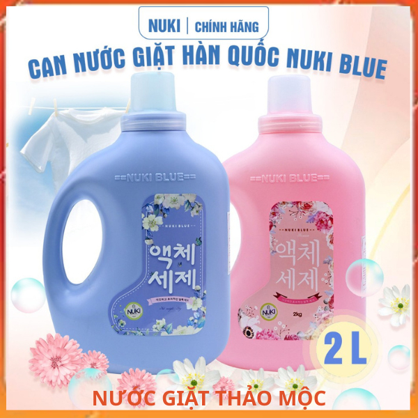 Nước giặt xả quần áo BLUE Hàn Quốc chính hãng, Nước giặt xả Enchanter hương hoa thảo mộc thơm lâu
