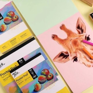 Lẻ Giấy vẽ Mont Marte Pastel - A3/A5