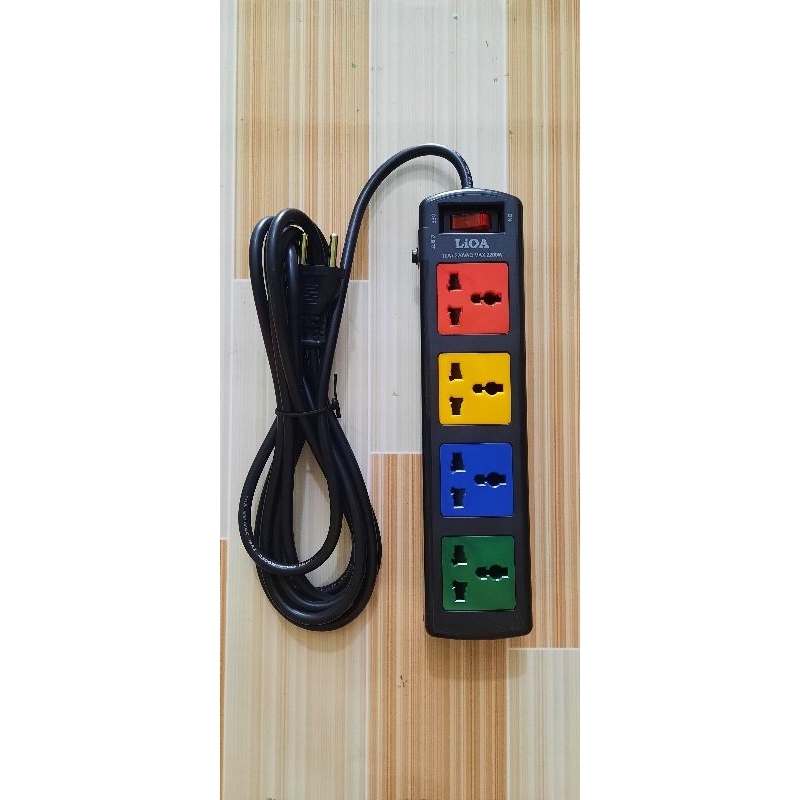 Ổ Cắm Lioa 4 Lỗ 4D32N dài 3 mét