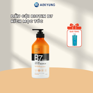 Dầu Gội Kích Mọc Tóc Biotin Collagen DERMA & MORE Kiểm Soát Dầu Hiệu Quả, Giảm Rụng Tóc Cho Tóc Khoẻ Đẹp 600ml