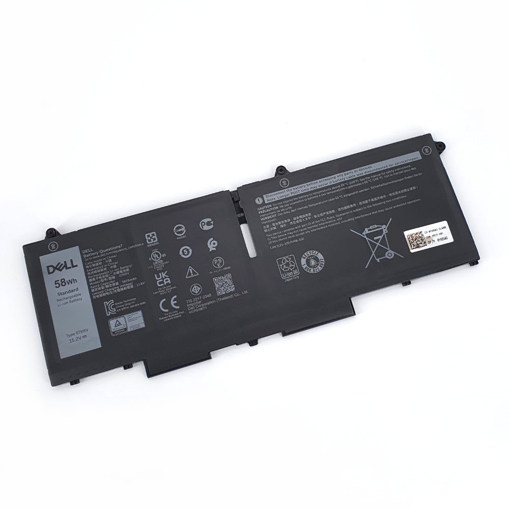 🧡🧡Pin laptop Dell Latitude 5330 5430 5530 7430 7530 Precision 3570, 07KRV 58Wh MỚI 100%