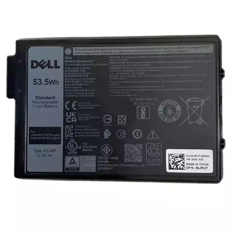 ⚡️ Pin Laptop Dell Latitude Rugged 5430 5420 5424 7424 7330 XVJNP 6JRCP 7WNW1 -Hàng ZIN