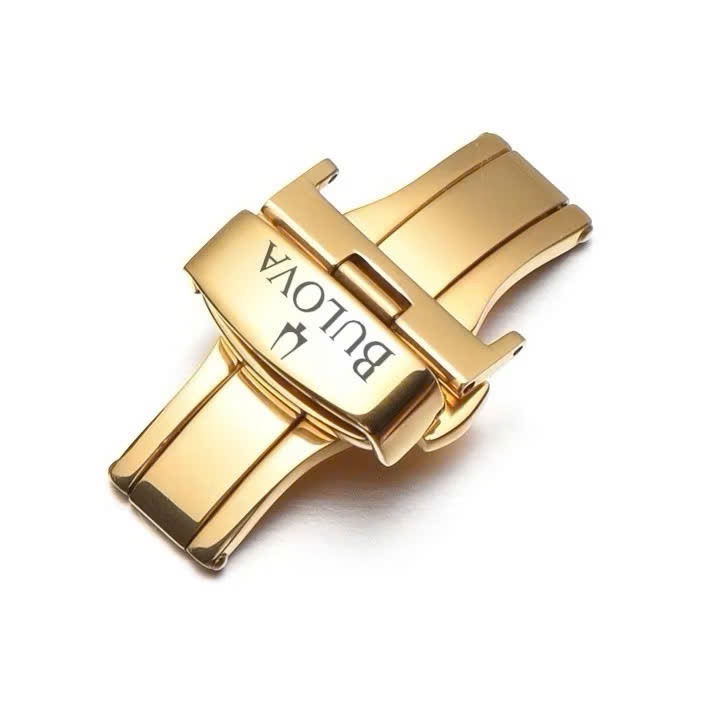 [ BULOVA ] MUA THEO SIZE KHOÁ - Khoá Đồng Hồ Bulova Chống Gập Dây Da Size 16mm 18mm 20mm 22mm TẶNG T