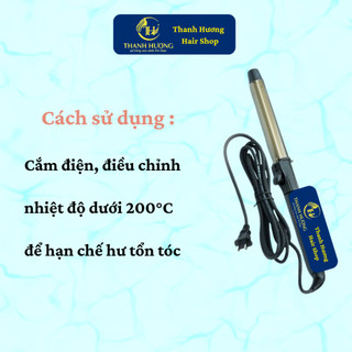 Kẹp Uốn Lọn PVN Tạo Kiểu Tóc, Uốn Tóc Nhiều Size, Dùng Tại Nhà - Salon