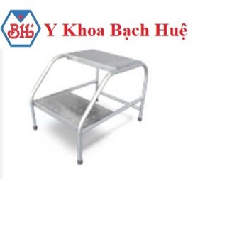 Bục Inox 2 tầng cho bệnh viện, bục 2 tầng y tế