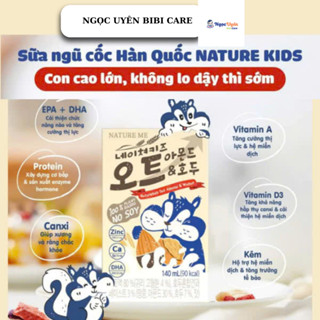 Sữa hạt ngũ cốc dinh dưỡng Nature Kids Hàn Quốc cho bé 1 thùng 24 hộp shopbibicare
